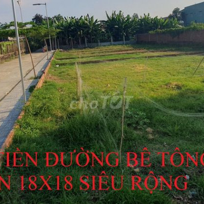 Lô 2 mặt tiền đường quy hoạch 7m5 chỉ cần thanh toán 500tr sở hữu ngay