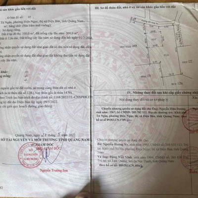 lô đất vị trí đẹp điện tích rộng, khu dân cư, đường xá thông thoáng.