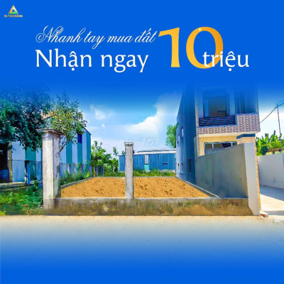 Lô góc 2 mặt tiền thị xã Đện Bàn, Quảng Nam, Cách chợ Vĩnh Điện 5 phút