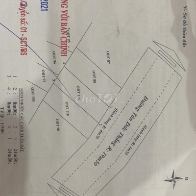 CAN BÁN ĐẤT MẶT TIỀN TÔN ĐỨC THẮNG