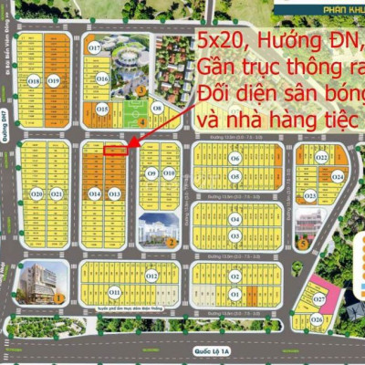 Cần Tiền Bán Nhanh Lô Đất Epic Town Chỉ 1 tỷ 620