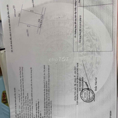 cần tiền ra đi lô đất. ko qua cò 160m2 tách đc 2 lô