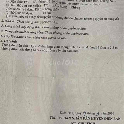 CC bán lô đất mặt tiền Nguyễn Du gần 200m2