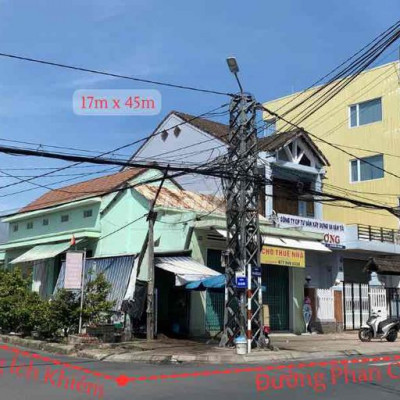 Nhà 2 Mặt tiền Phan Chu Trinh và Ông Ích Khiêm