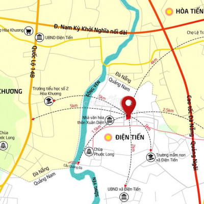 Bán 6 Lô Liền Kề Xuân Diện , Điện Tiến Giáp Đà Nẵng Giá 5xx