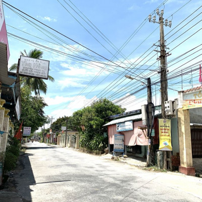 Bán lô Điện Thọ ngay cây xăng Điện phước DT609 đường QH7m5 chỉ 570 Tr