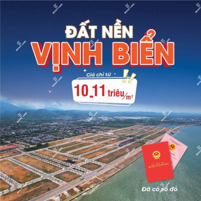 Sụp hầm cặp đất Vịnh An Hoà sổ sẵn giá rẻ hơn CDT 300tr chỉ 1.4ty