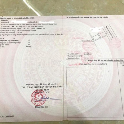 Chính chủ cần bán đất gần KCN Điện Nam Điện Ngọc giá chỉ 1,39 tỷ