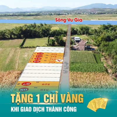 Với Vốn 100tr đất Đấu Giá nhà Nước-Đại Lộc,cách KCN 1km,Đã có sổ