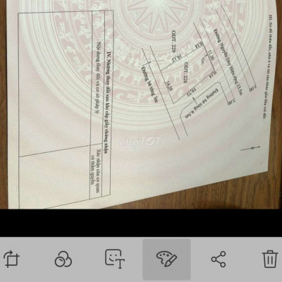 Lô đất 4 mặt tiền