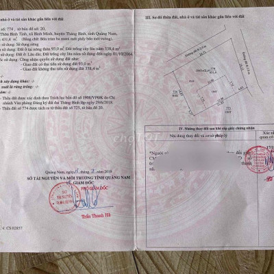 đất nhà ở gần bãi tắm bình minh cách vinpearl nam hội an chỉ 3km