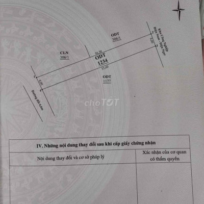 DT: 6x56m TẠI ĐIỆN NGỌC CẦN BÁN NHANH