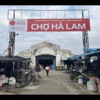 Bán kiot chính chủ chợ hà lam