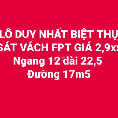 CHÍNH CHỦ CẦN BÁN LÔ NGAY CHỢ ĐIỆN NGỌC 125M ĐƯỜNG 17M5