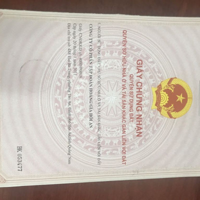 Bán lỗ 4 tỷ cho lô đất 443m2 tại Hội An. Chính chủ thiện chí xem ngay