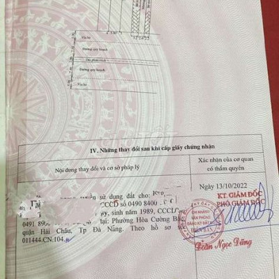 Bán đất đường 33m , chính chủ