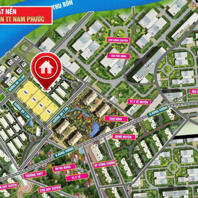 Bán lô đất tại thôn Tây An xã Điện Phong đã tách thành 2 sổ