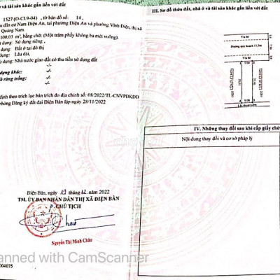 Đất KPC Vĩnh Điện , Sát Trục Trần Quý Cáp Cần Bán