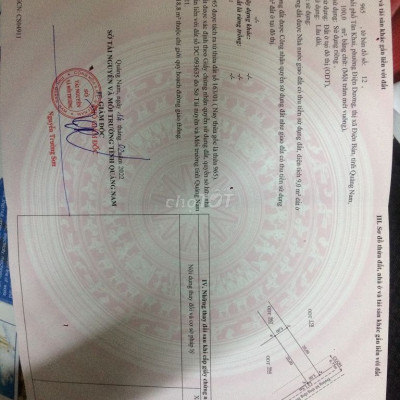 Đất ở đô thị phường Điện Dương