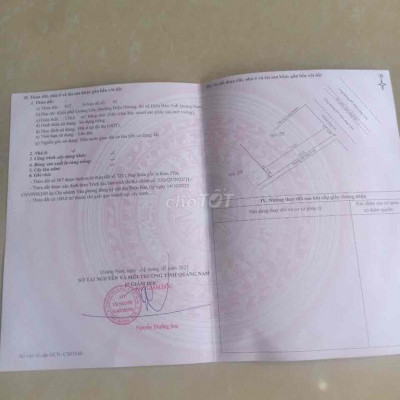 cần bán gấp căn hai mặt tiền lạc long quân quảng nam