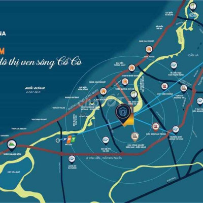 Lô 110m2 Kề Sông Cạnh Biển Viêm Đông