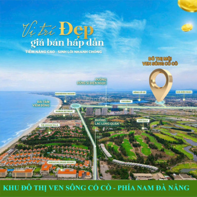 Cắt lỗ lô sát sông cổ cò phía Nam Đà Nẵng sở hữu lâu dài