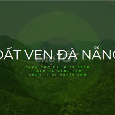 Bán lô đất tại khu dân cư xã Đại Hiệp , cách Đà Nẵng 1km