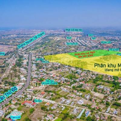 Dự án Đất nền Tp Hội An - Giá gốc CDT - Chỉ từ 600 triệu/ lô