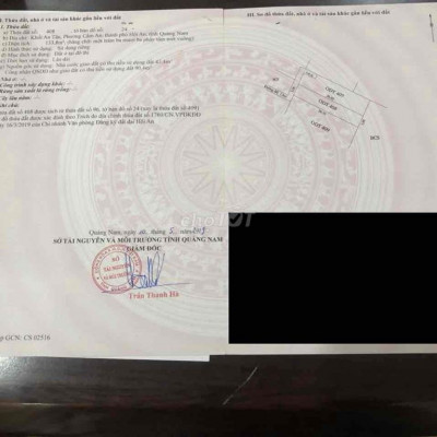 BÁN NHÀ CẤP 4, NGAY BIỂN AN BÀNG