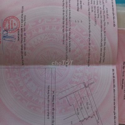 Cần bán đất mặt tiền quốc lộ 1A