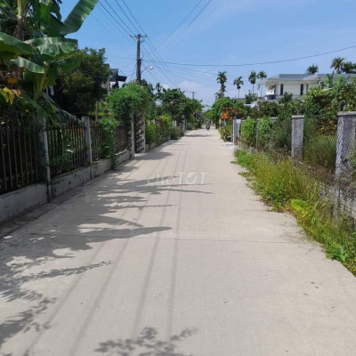 ĐẤT ĐIỆN TIẾN - BÁN LỖ LÔ GÓC NGANG 9m ĐƯỜNG 4m5 GIÁP RANH HOÀ TIẾN