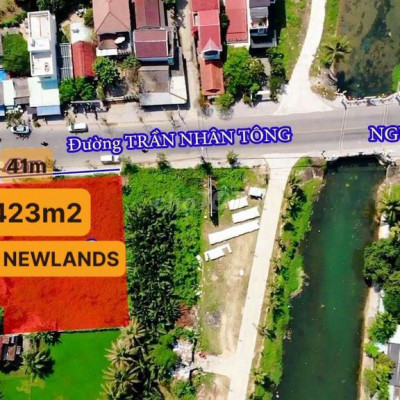 Giảm mạnh Bán Gấp Lô đất 1423m2 - 2MT Trần Nhân Tông gần Phố Cổ Hội An