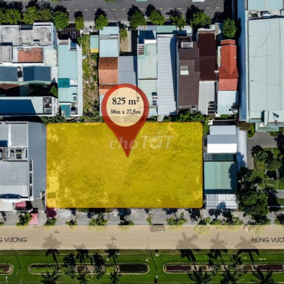 Bán đất vị trí siêu hiếm mặt tiền Hung Vương Tam Kỳ chỉ30tr/m2 có TL