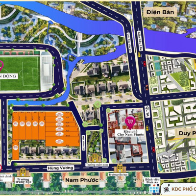 Sẵn sổ View sông - cạnh chợ sát trục QL1A chỉ 600m