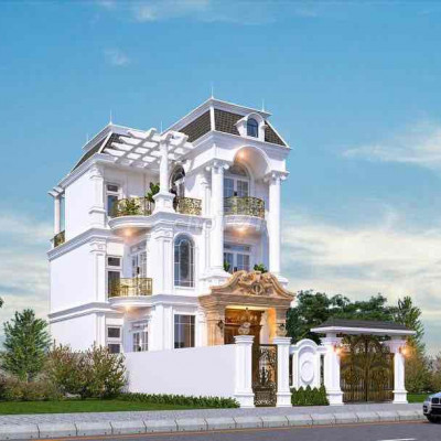 VIlla biển An Bàng 4 tầng 10 phòng ngay biển đẹp full nội thất