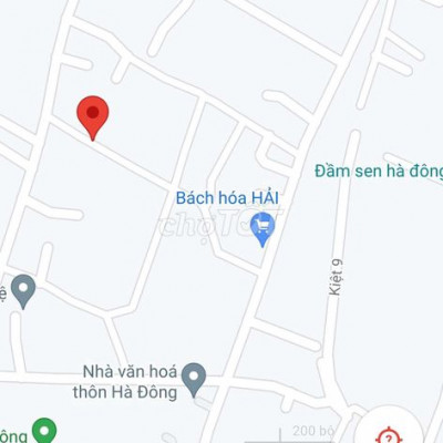 Giáp ranh hoà tiến cách chợ lệ trạch vài trăm mét