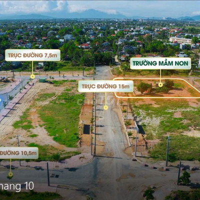 Chỉ 17 Tr/m2 Đường Nhựa 13m5 - Đất chợ đầu mối Bắc Hội An