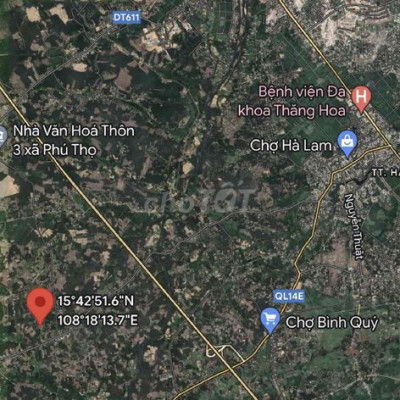 Đất Thôn Tây Nam, Quế Mỹ, Quế Sơn, Giá Rẻ đầu Tư: 550 Triệu Thương Lượ