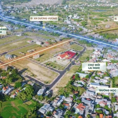 BÁN LÔ BIỆT THỰ 300 M2 SÔNG HOÀI - NGAY CHỢ MỚI LAI NGHI