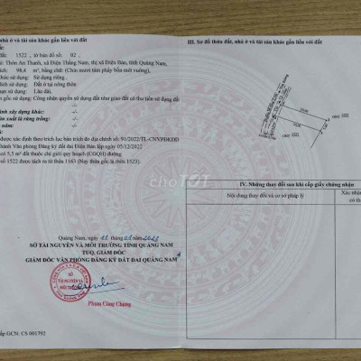 cần bán lô đất gần chợ Thanh quýt