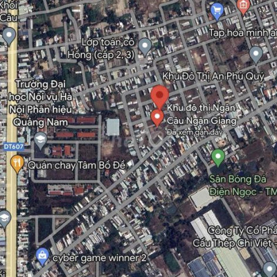 cần bán lô đất đô thị Ngân Câu Ngân Giang đường Tô Hiệu 5.5m giá 1270