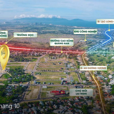 Mở bán 50 suất ngoại giao đất nền Phổ Cổ Hội AN, đơn giá 17 triệu/m2