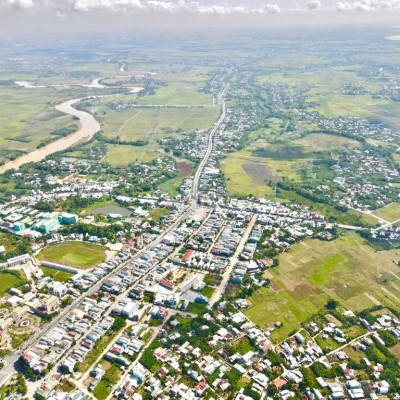 Cần bán gấp lô đất 116m2 liền kề thị trấn Ái Nghĩa, sổ đỏ sẵn,