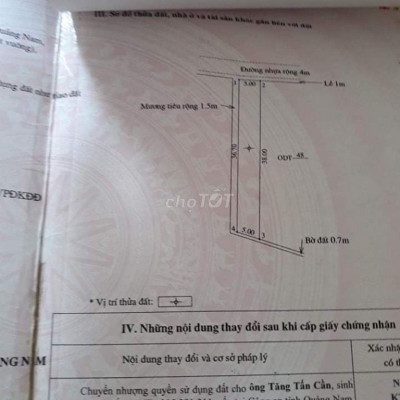 Mặt tiền đường Phan Châu Trinh- Phường Điện An giá rẻ.