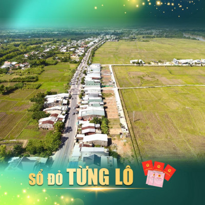 120m2 Đất Ngay Trung tâm TT Ái Nghĩa. Cách Chợ 500m. Hỗ trợ vay 50%