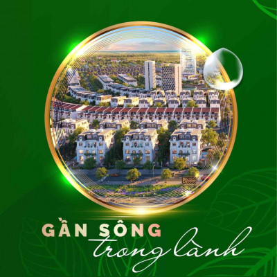 Lô góc 2 mặt tiền đối diện công viên