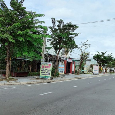 Lô 130m2 ngang 8m đường Hùng Vương,thị trấn Ái Nghĩa chỉ 1 cái nhà