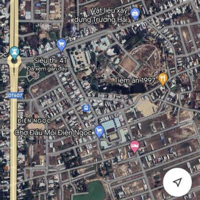 Ngộp bank, bán lô đất ngay chợ đầu mối Điện Ngọc, thích hợp KD