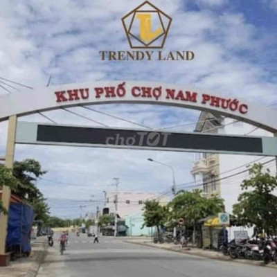 6 lô liền kề ĐẤT Ở ĐÔ THỊ ngay khu phố chợ Nam Phước