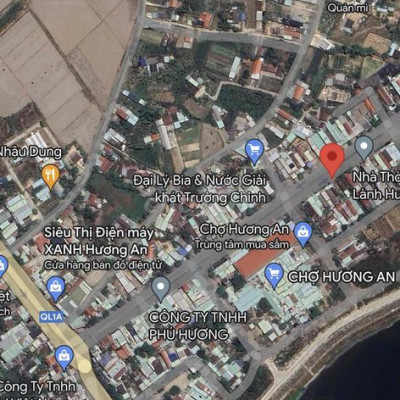 Đất mặt tiền chợ Hương An